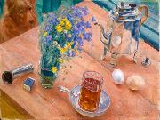 Kuzma Sergeevich Petrov-Vodkin Morning Still-Life France oil painting artist